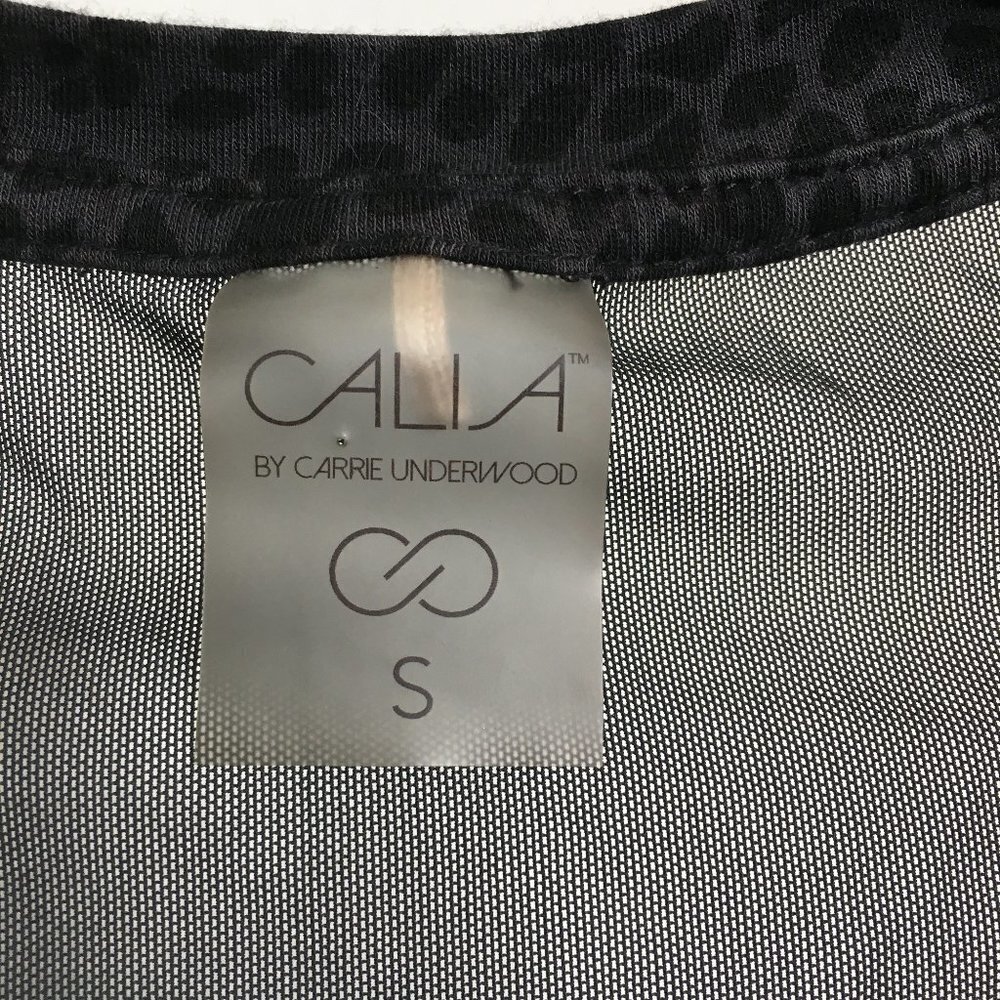 CALIA Leopard Print Mesh Racerback Athletic Tank - Picture 2 of 10